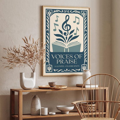 Voices of Praise A Gospel Celebration Poster