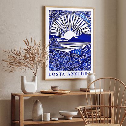 Costa Azzurra Poster