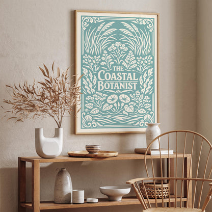 Coastal Botanist Botanical Art Poster