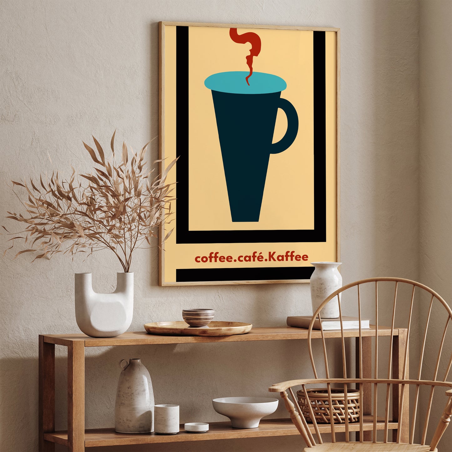 Minimalist Retro Coffee Poster