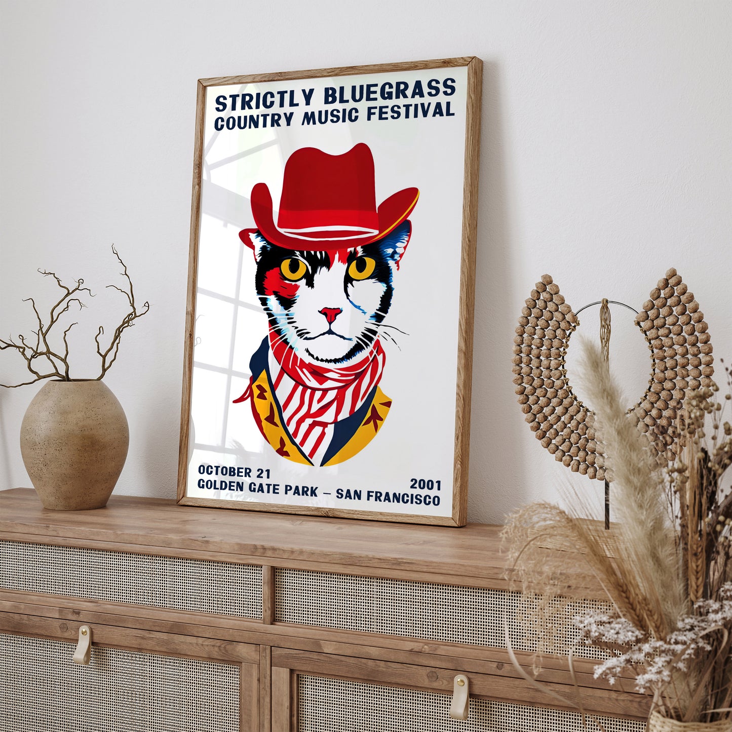 Strictly Bluegrass Country Music Festival Poster