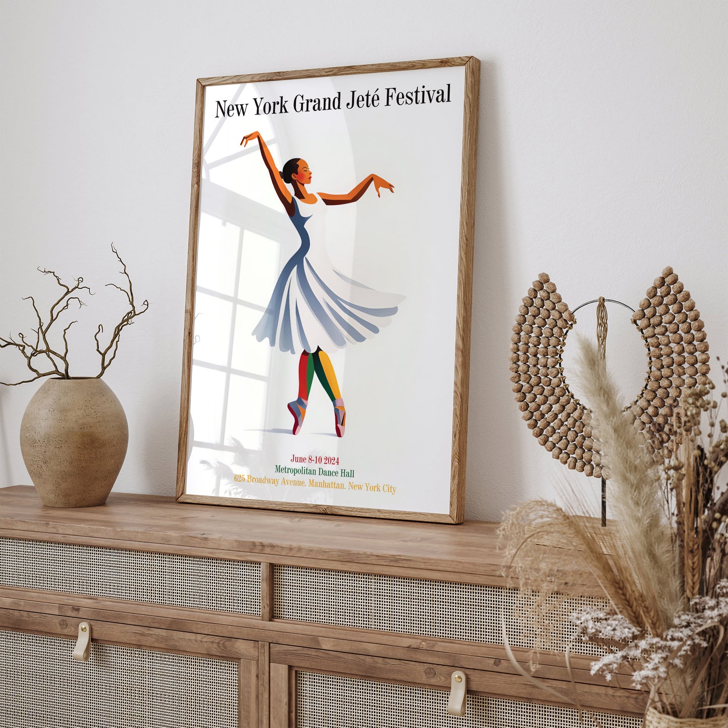 New York Grand Jeté Ballet Festival Poster