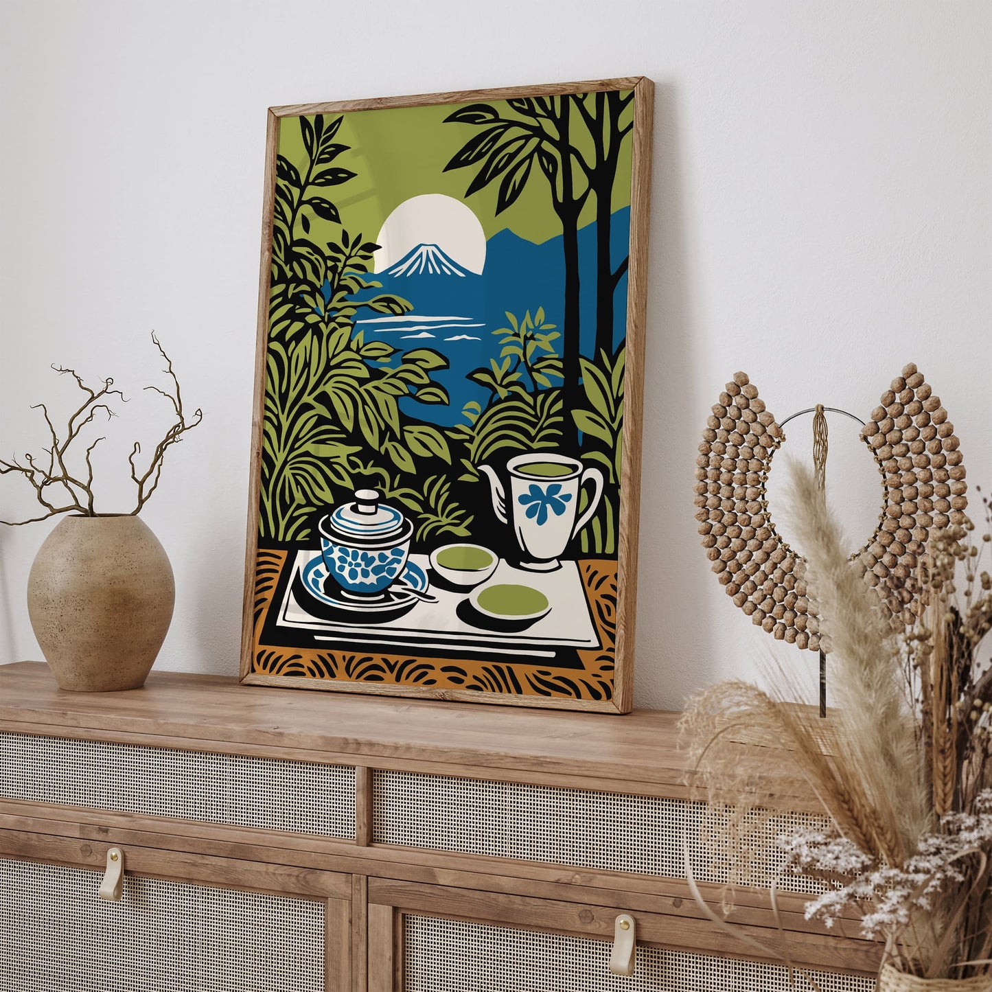 Matcha Time Japanese Tea Art Print