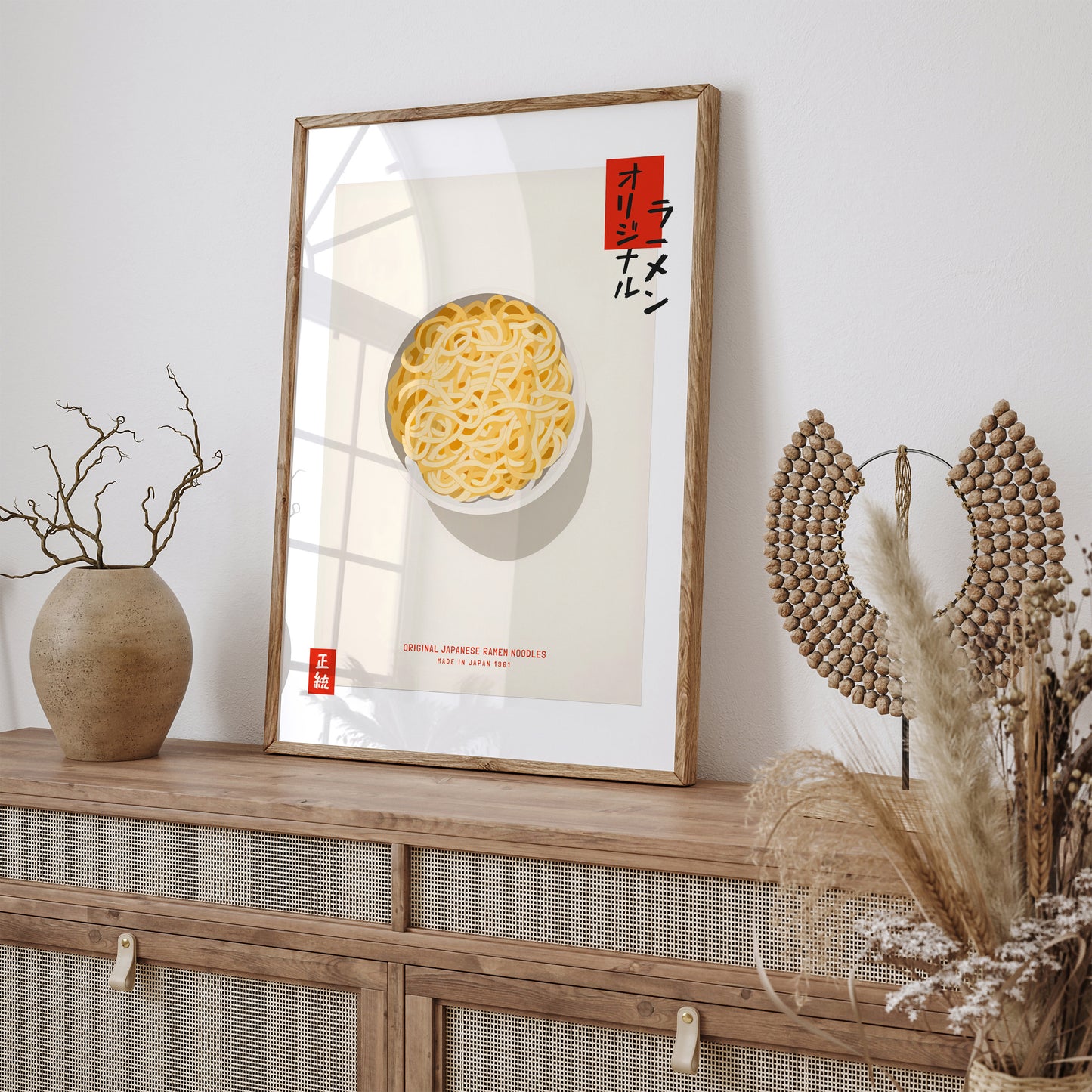 Original Japanese Ramen Noodles Poster