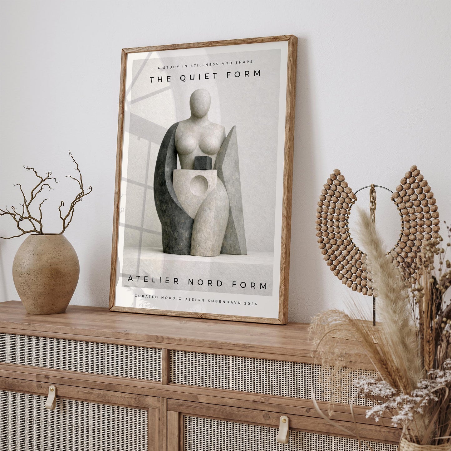 Female Body Sculpture Wall Art Print 2026