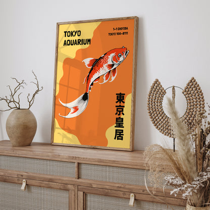 Tokyo Aquarium Vintage Poster