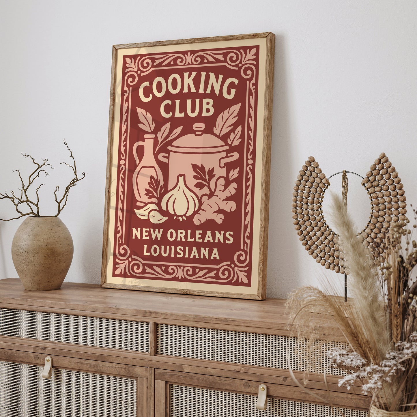 Cooking Club New Orleans Poster 2026