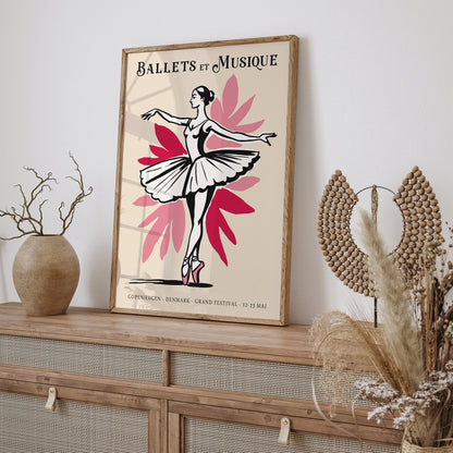 Ballets et Musique Denmark Poster