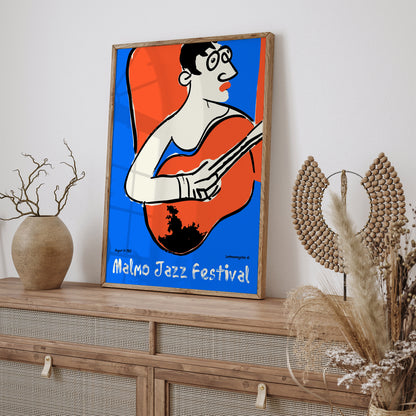 Malmo Jazz Festival 1963 Reproduction Poster