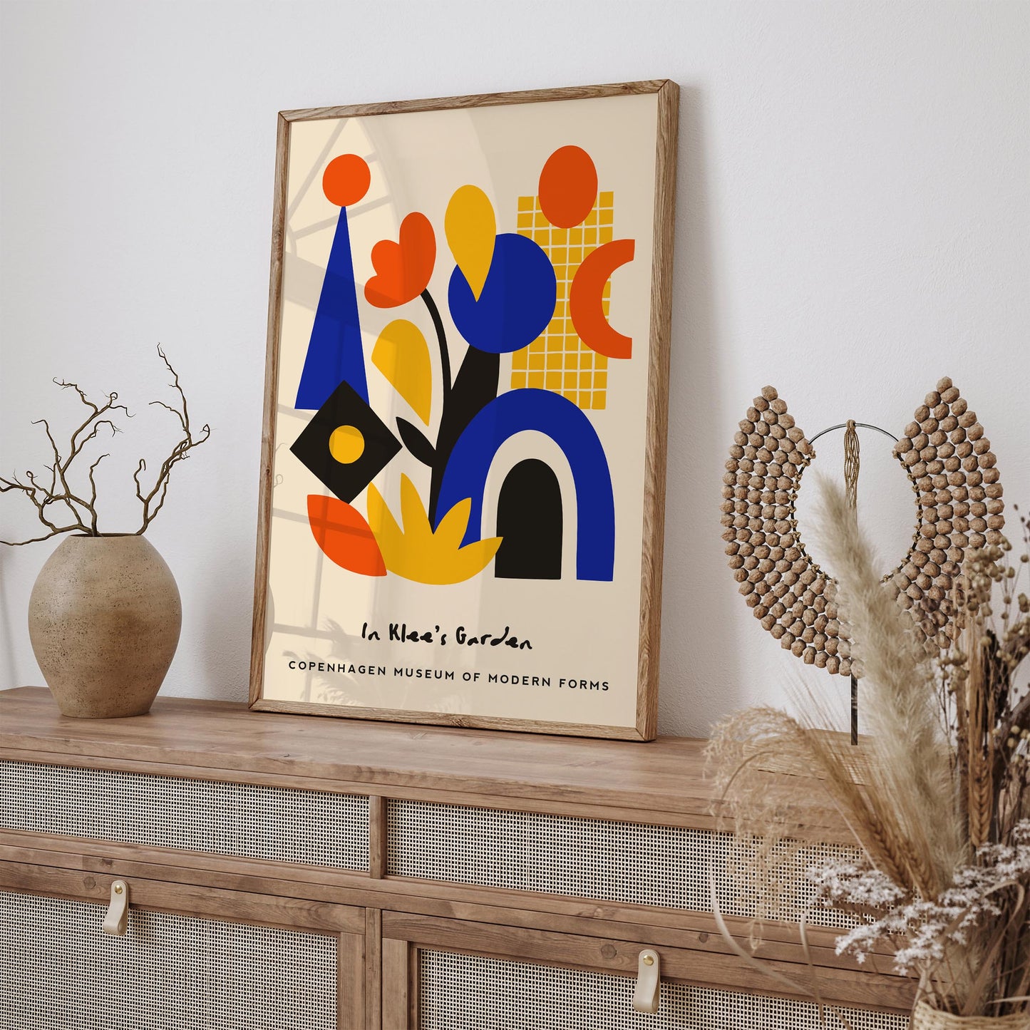 Paul Klee inspired Wall Art Print