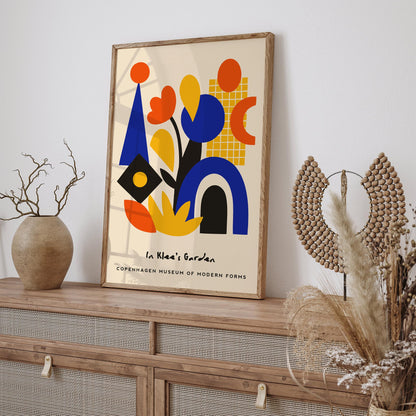 Paul Klee inspired Wall Art Print