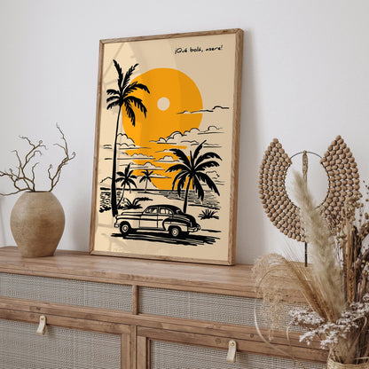 Havana Cuba Travel Poster
