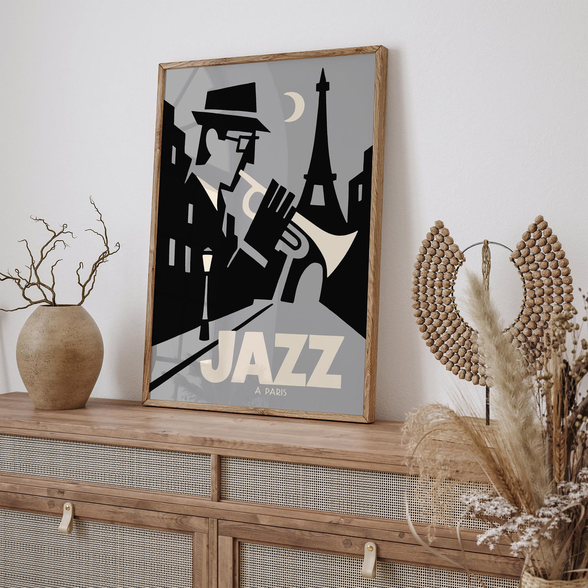 Jazz Paris Music Festival Art Poster