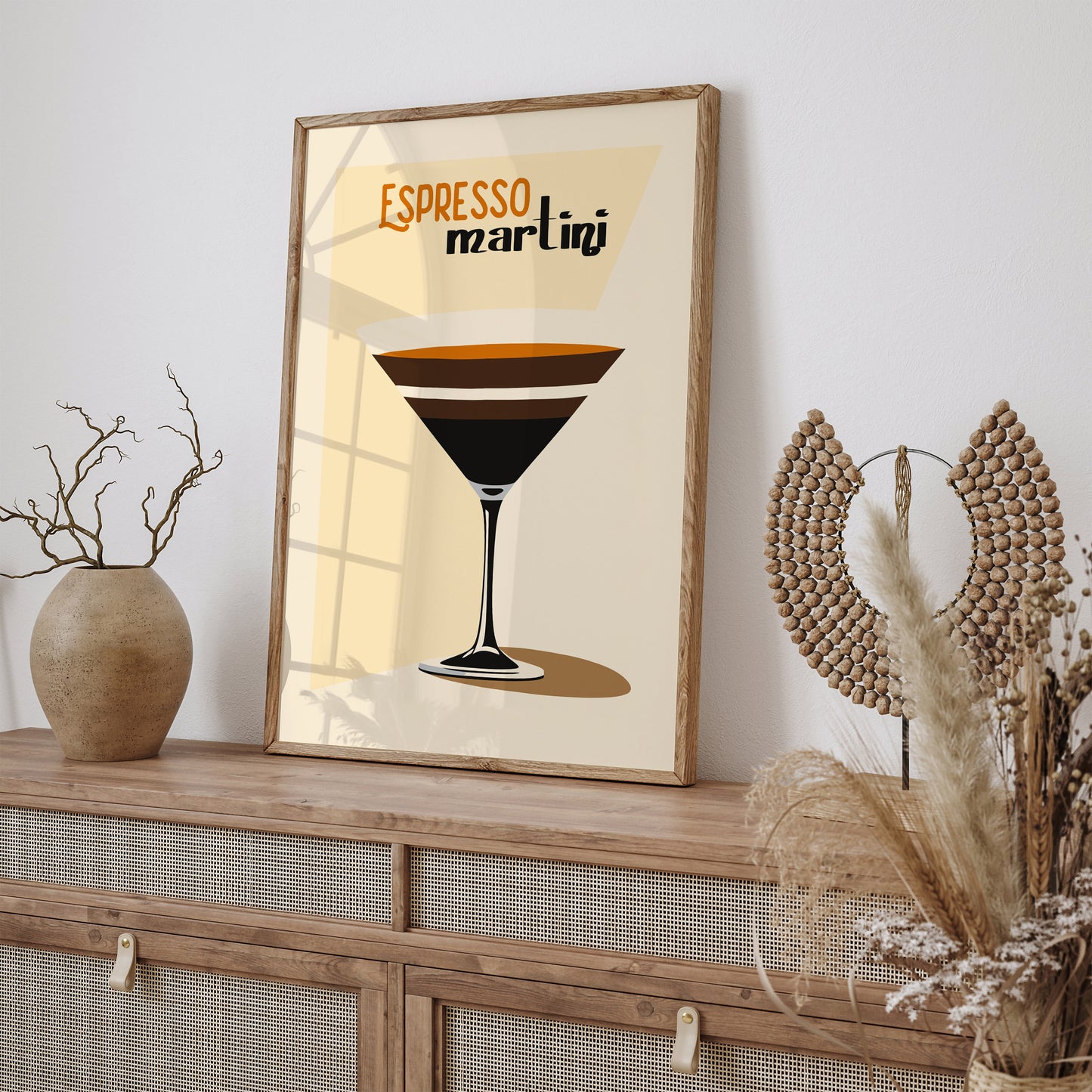 Espresso Martini Vintage Poster