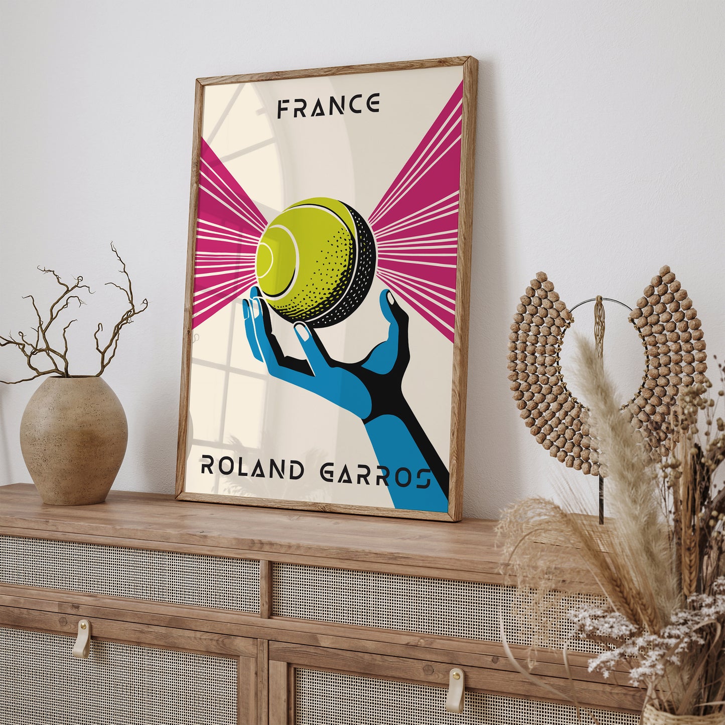 Roland Garros French Tennis Wall Art 2024