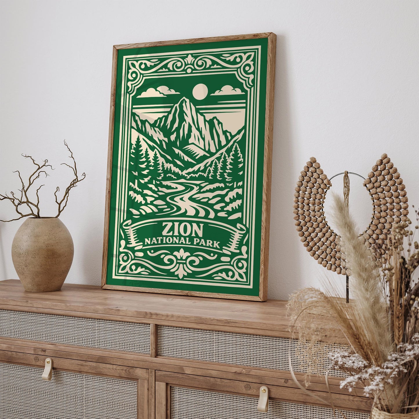 Zion National Park Poster