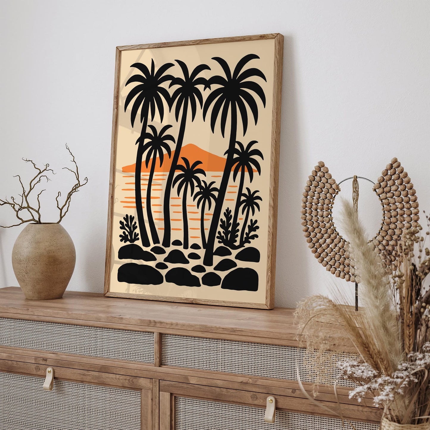 Tropical Landscape Wall Art – Stunning Beach Print