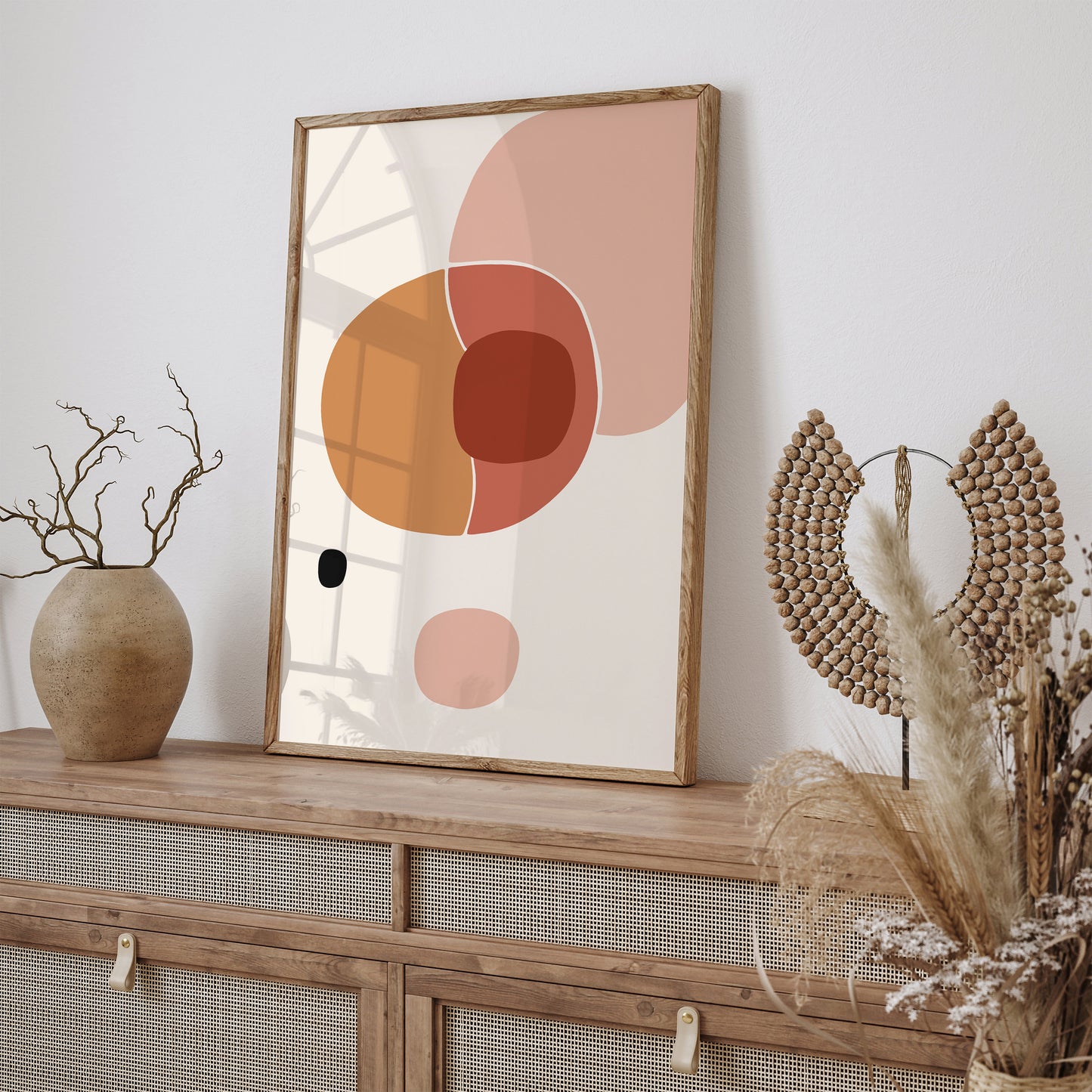 Modern Boho Abstract Poster