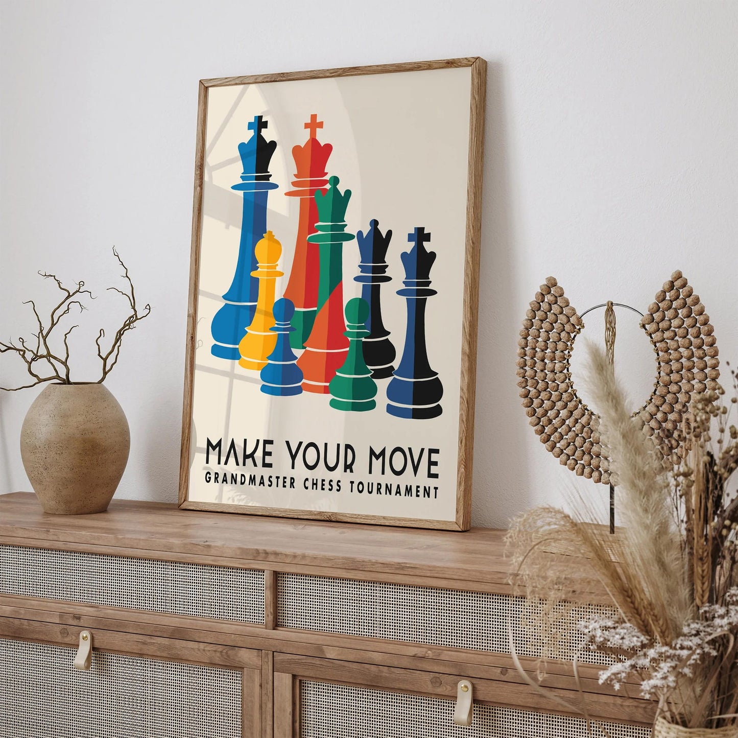 Chess Poster Print – Make Your Move Wall Art