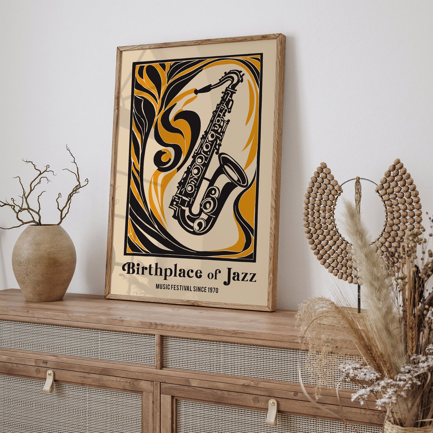 Birthplace of Jazz Music Poster