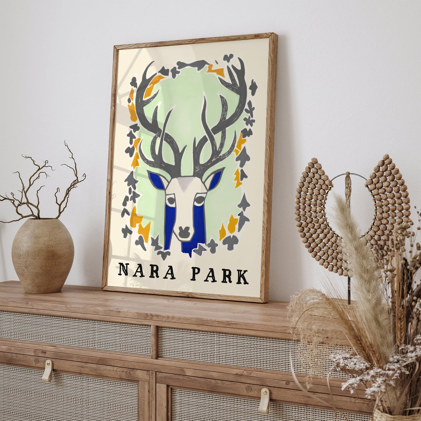 Nara Park - Japanese Deer Park Poster