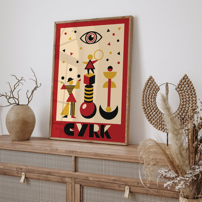 Polish Circus Vintage Poster
