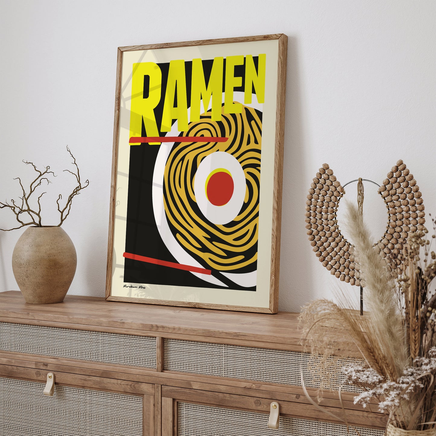 Ramen - Retro Noodles Poster