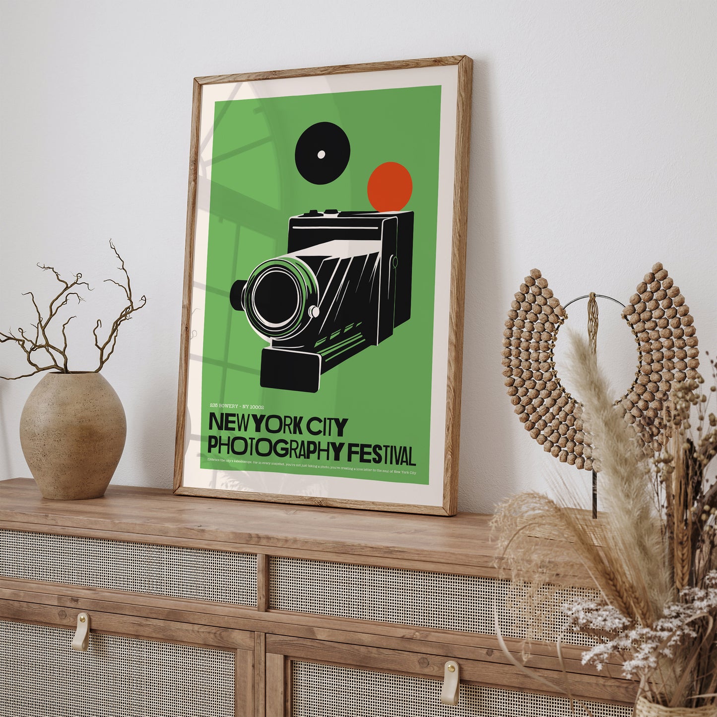 NYC Photography Festival Retro Poster