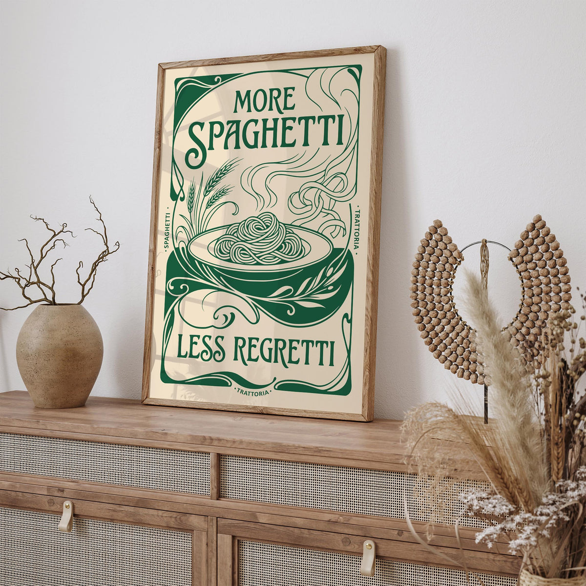More Spaghetti Less Regretti Poster