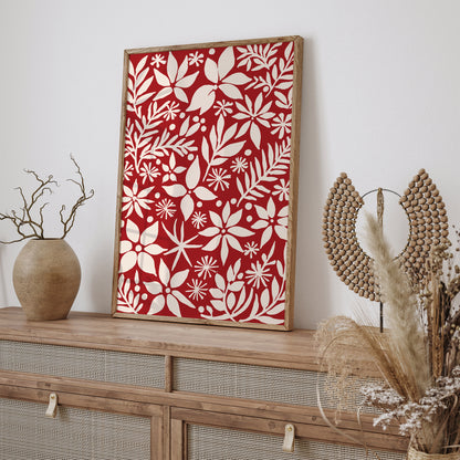 Christmas Home Decoration Print