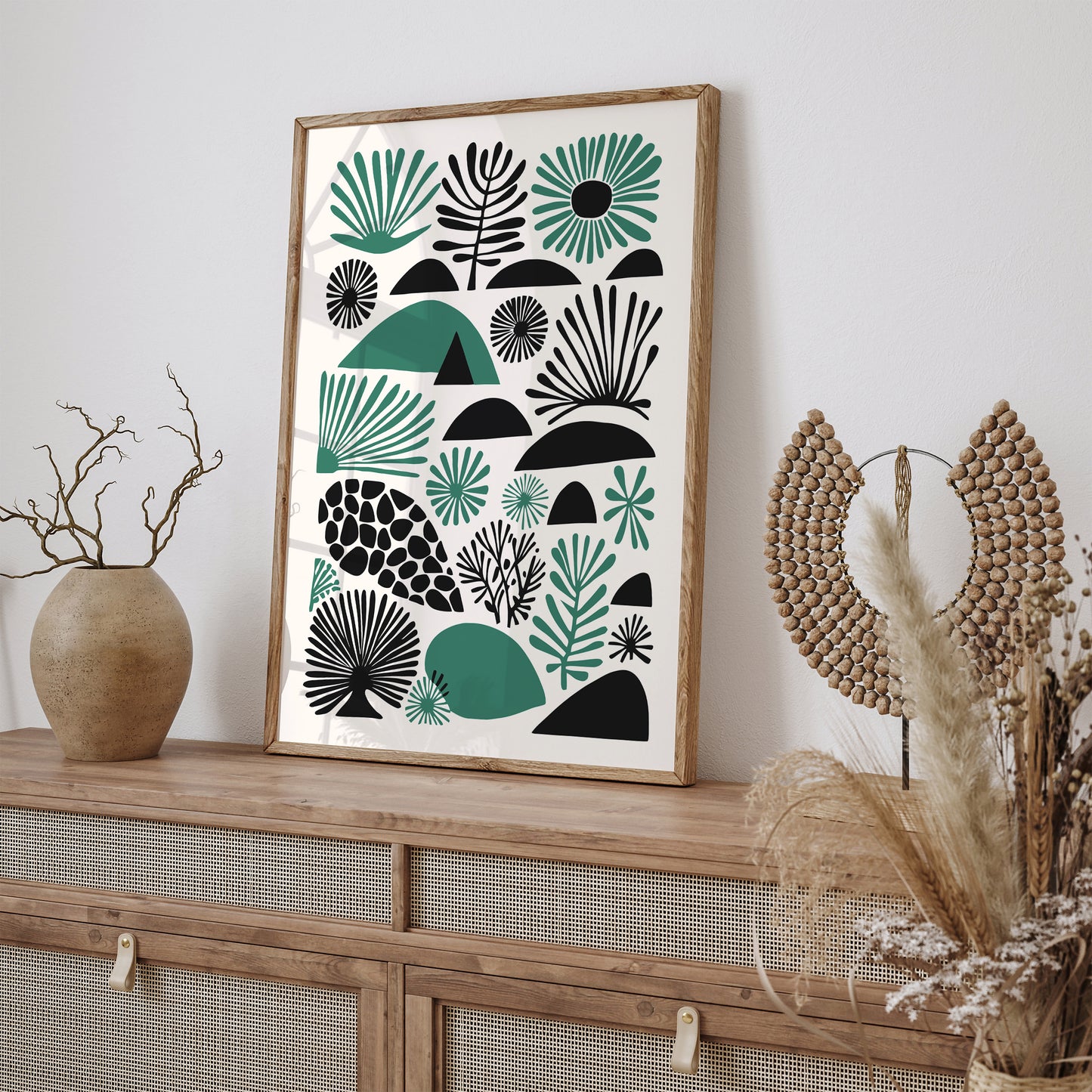 Modern Aesthetic Nature Art Print