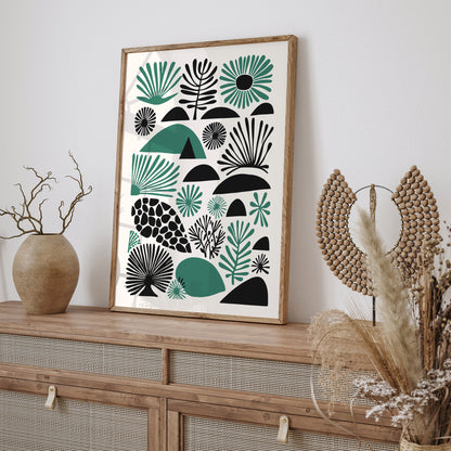Modern Aesthetic Nature Art Print