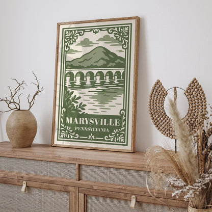 Marysville Pennsylvania Travel Poster