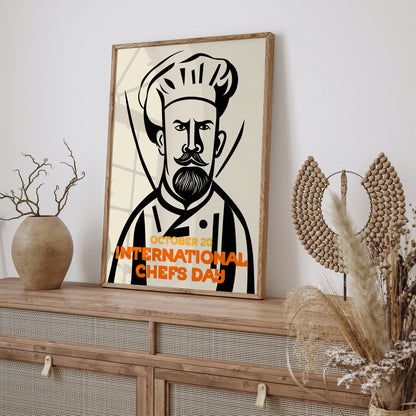 A Global Celebration of Chefs Art Print