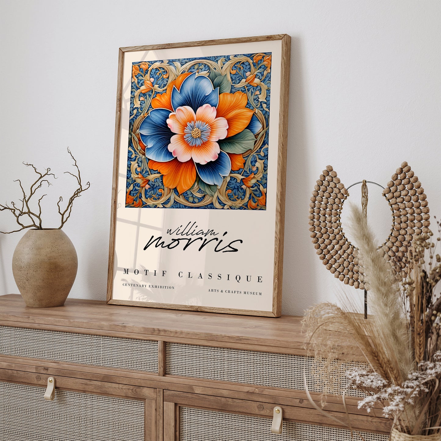 William Morris Botanical Luxury Art Print