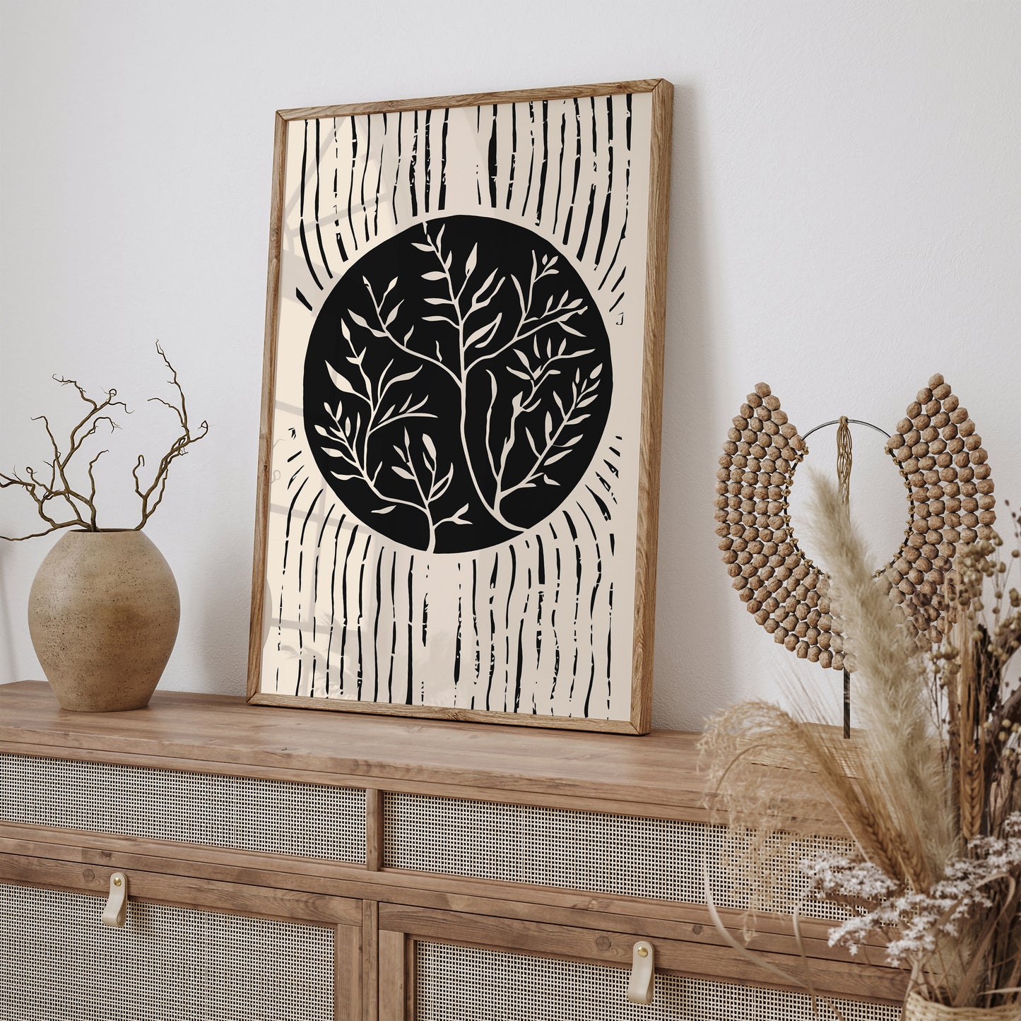 Rustic Abstract Nature Wall Art