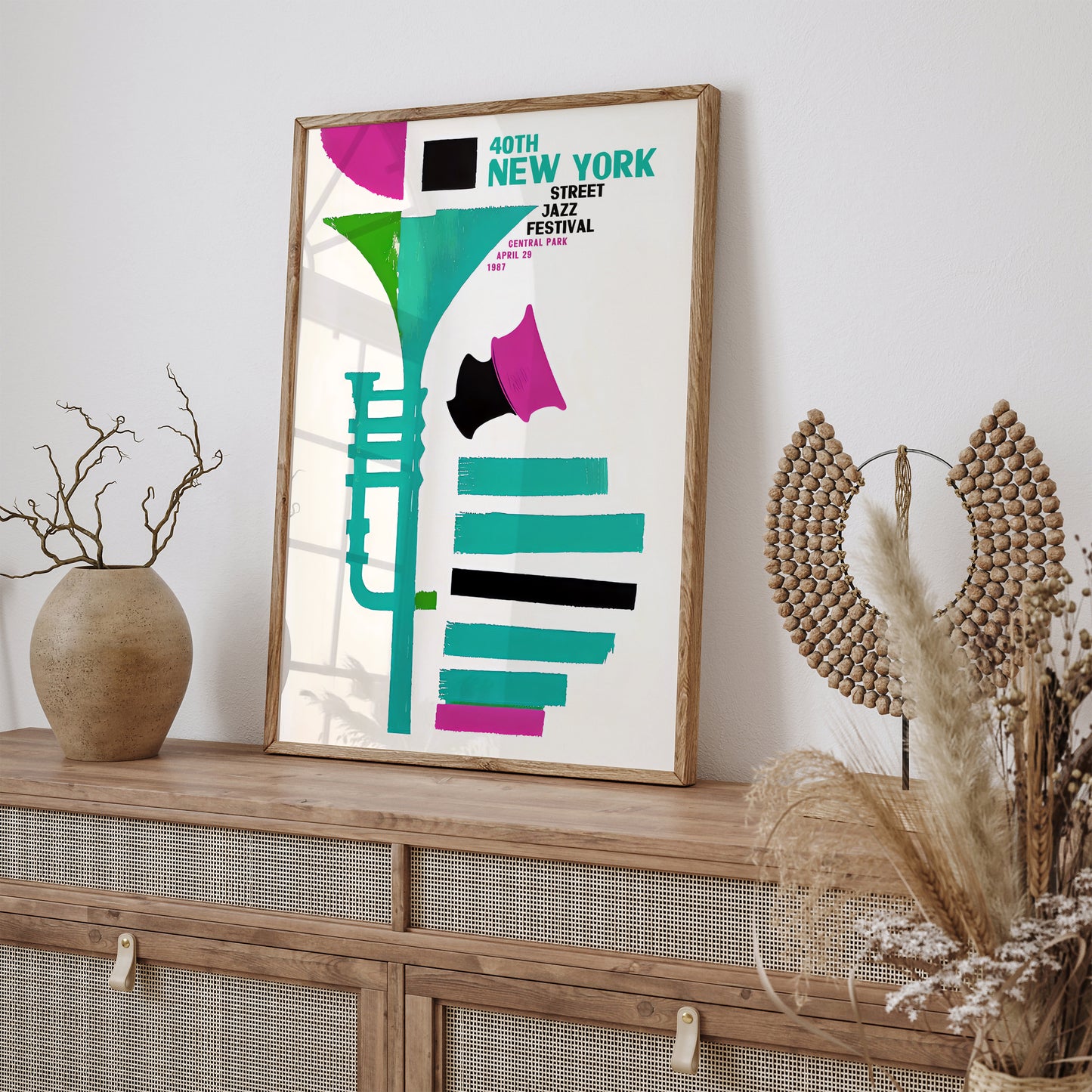 New York Street Jazz Festival Poster