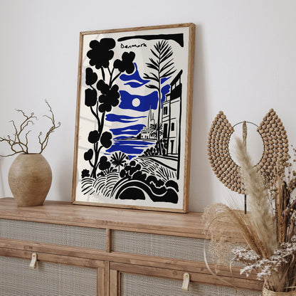 Denmark Cityscape Landscape Poster 2026