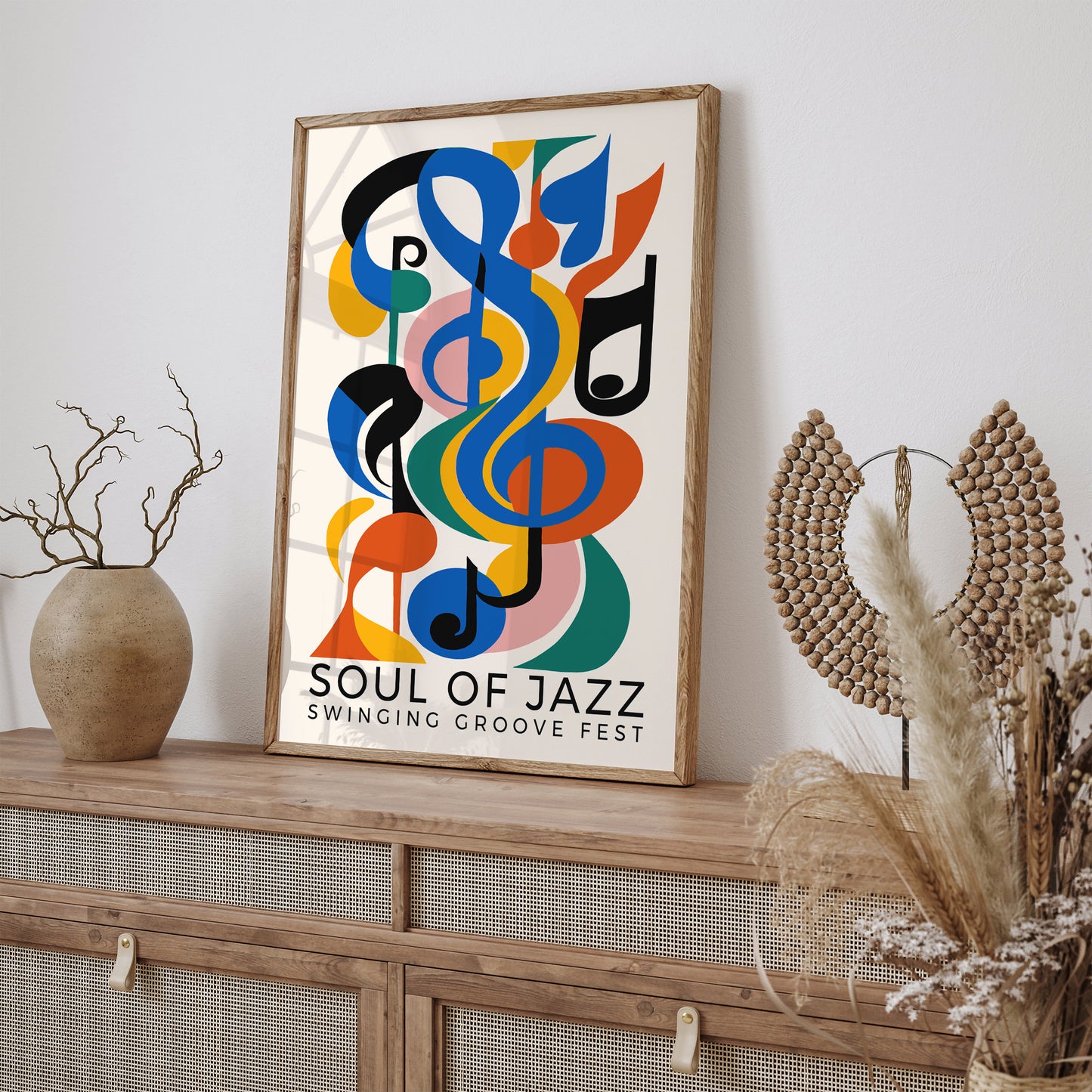 Soul of Jazz Swining Music Poster 2025