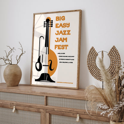 Big Easy Jazz Jam Fest Poster