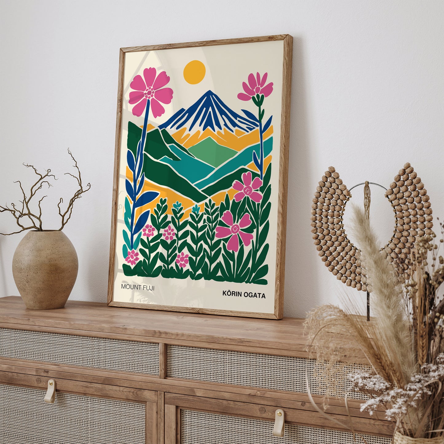 Mount Fuji Korin Ogata Travel Print