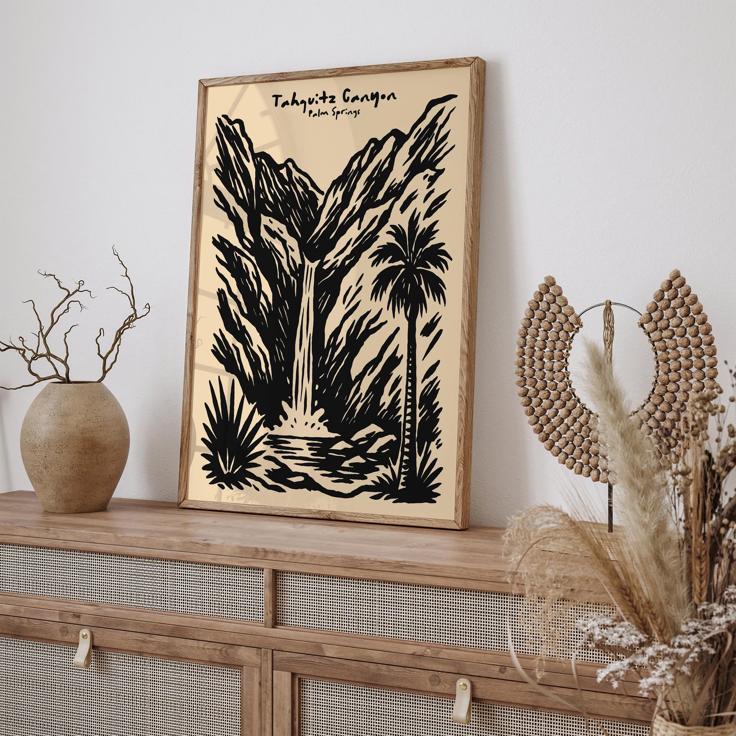 Tahquitz Canyon Poster - Palm Springs Wall Art