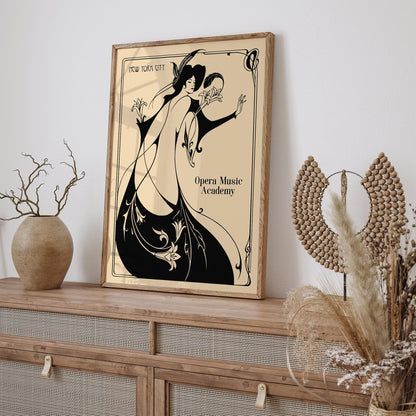 Opera Music Academy NYC Art Poster