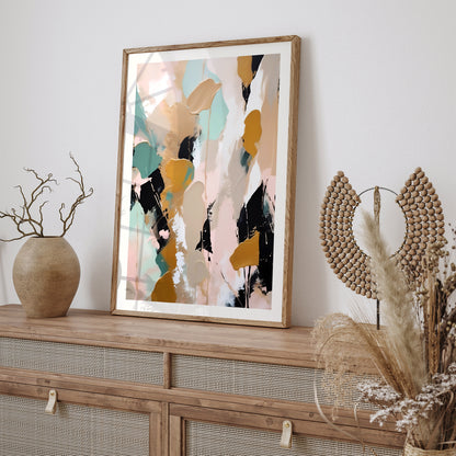 Ethereal Abstraction - Chic Poster for Modern Homes