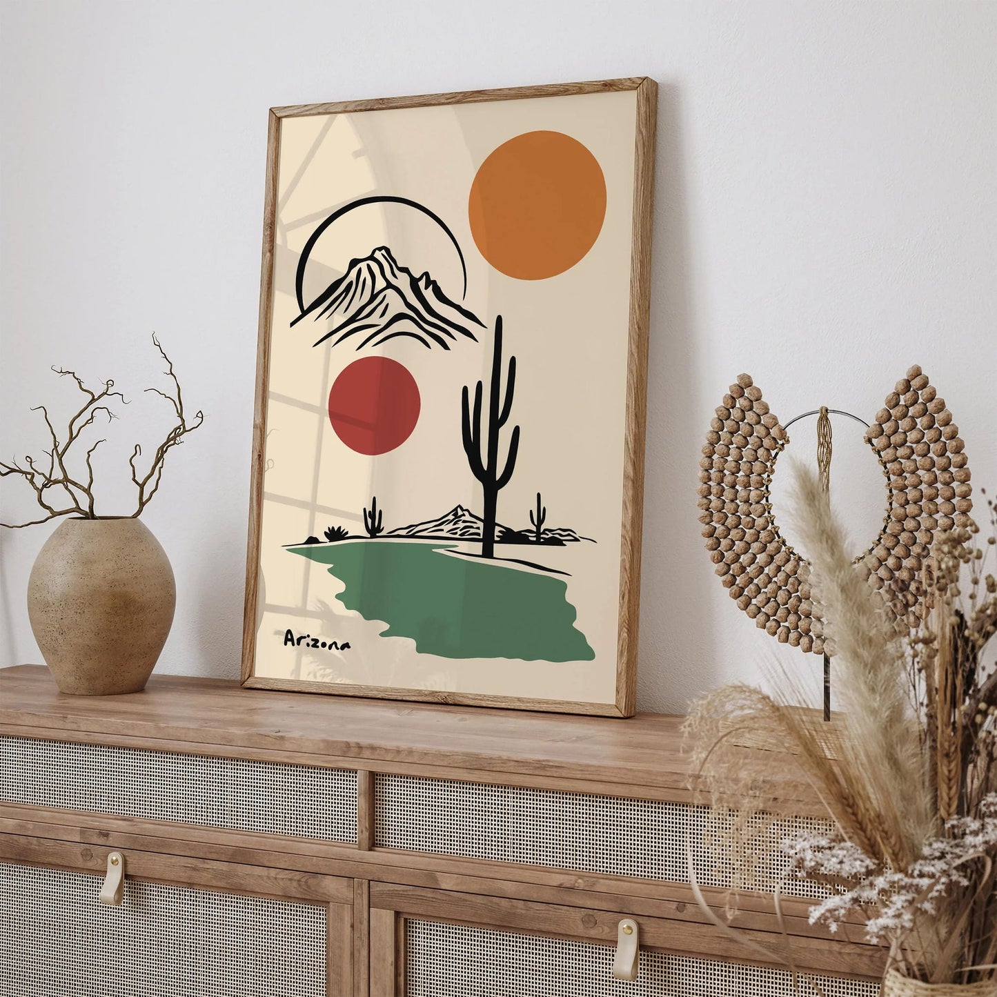 Arizona Minimalist Travel Poster