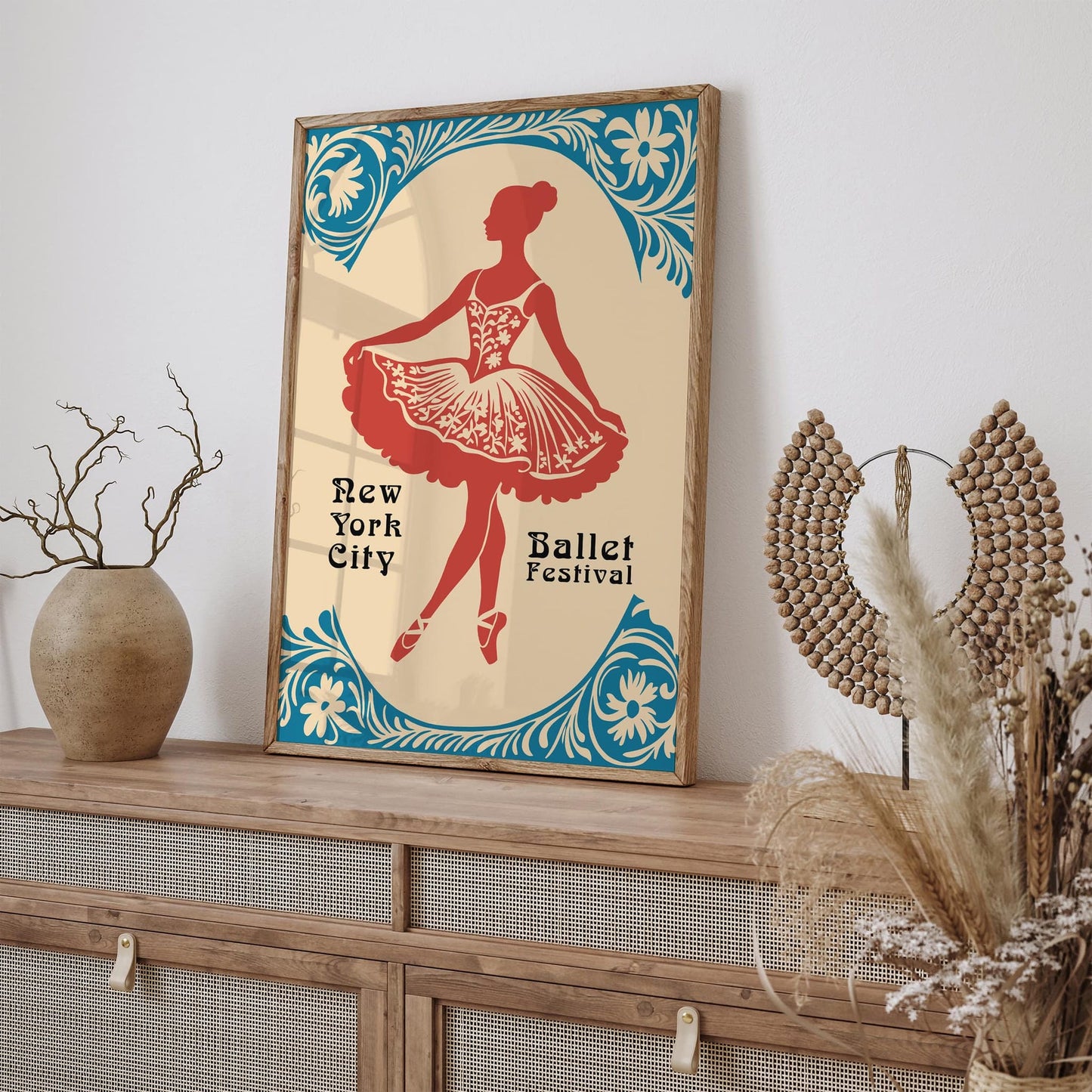 NYC Vintage Ballet Poster