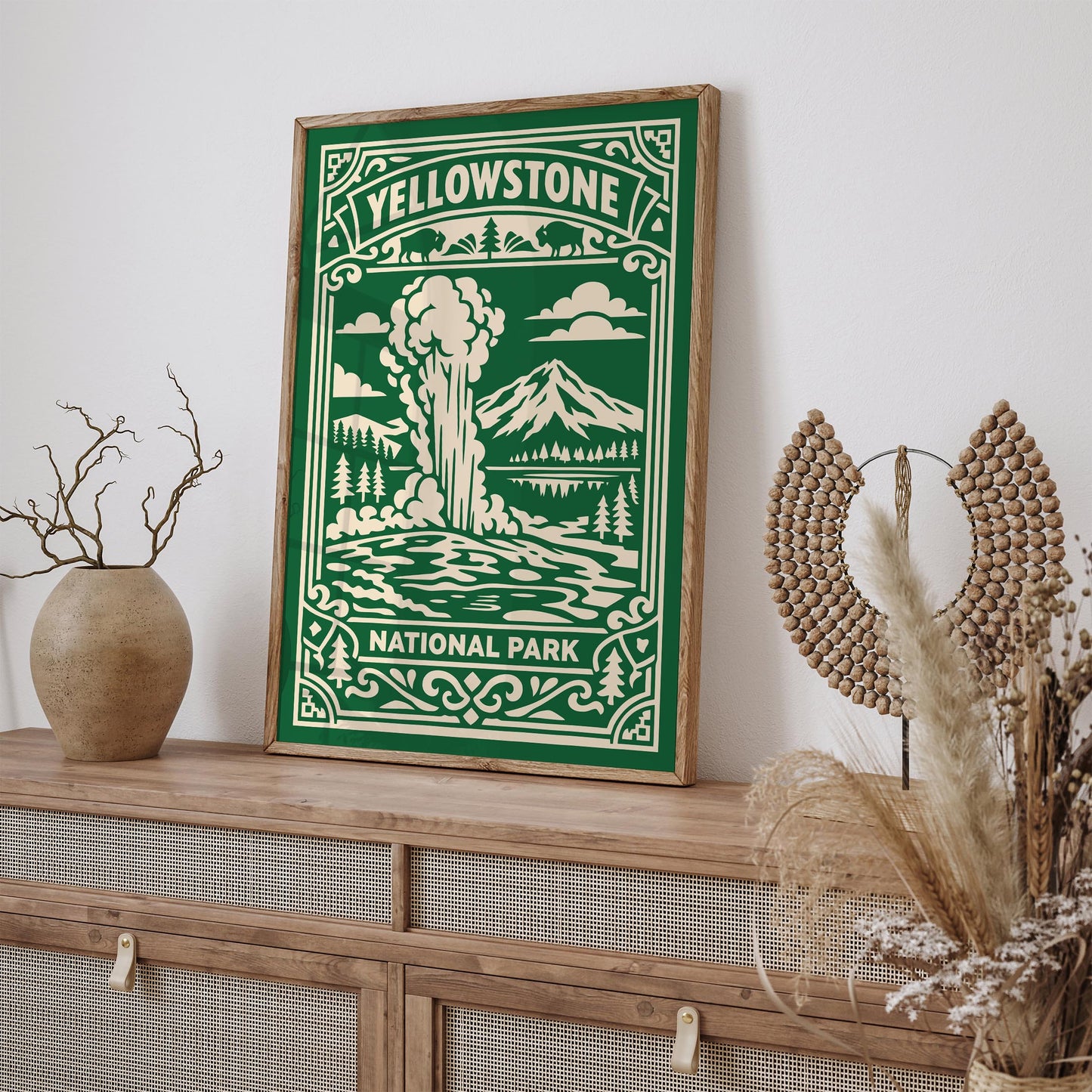 Yellowstone National Park Poster