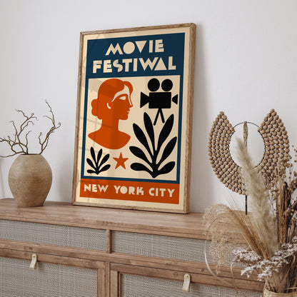 Retro Movie Festival New York City Poster
