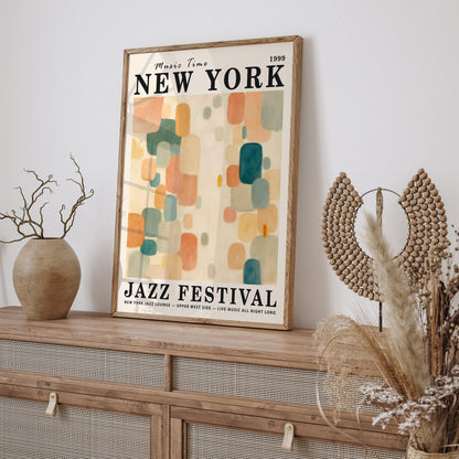 Music Time New York Jazz Festival Poster
