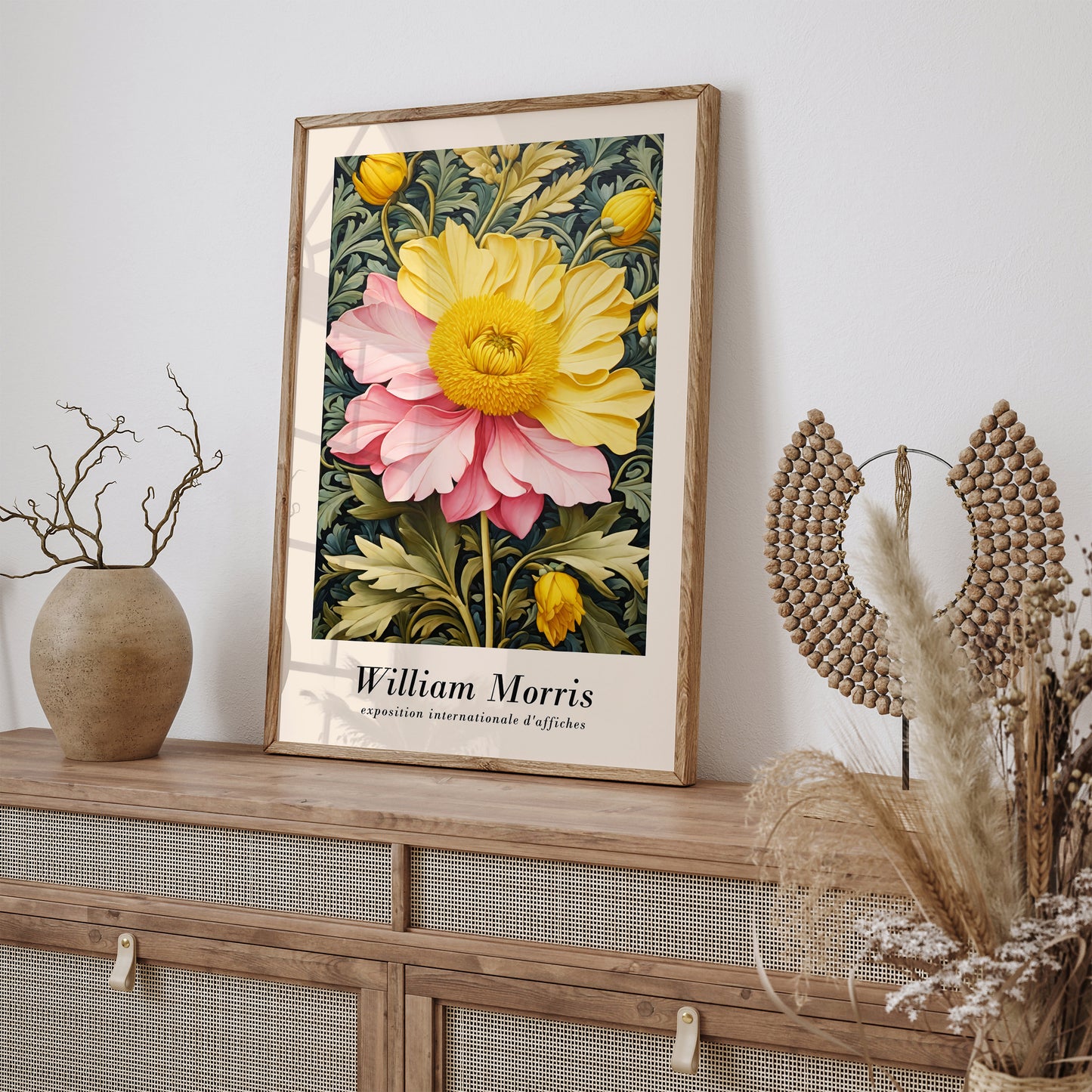 Vintage Chic: William Morris-Inspired Poster